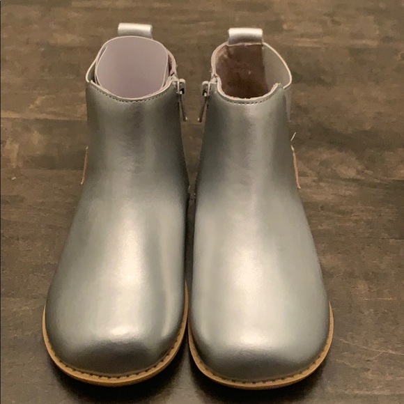 Brand new Silver Booties - Picture 2 of 4